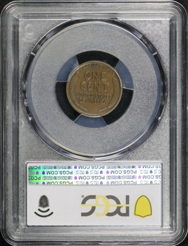 Reverse of this 1922-D No D Lincoln Cent Wheat Reverse Strong Reverse PCGS VF-25 BN