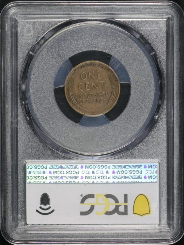 Reverse of this 1922-D No D Lincoln Cent Wheat Reverse Strong Reverse PCGS XF-40 BN