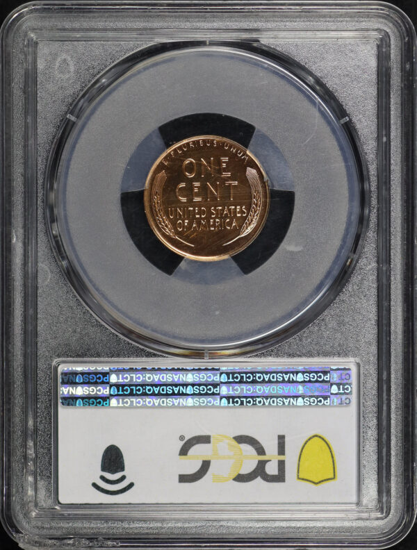 Reverse of this 1958 Lincoln Cent Wheat Reverse PCGS PR-67 RD