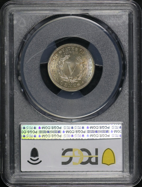 Reverse of this 1888 Liberty Nickel PCGS PR-66+