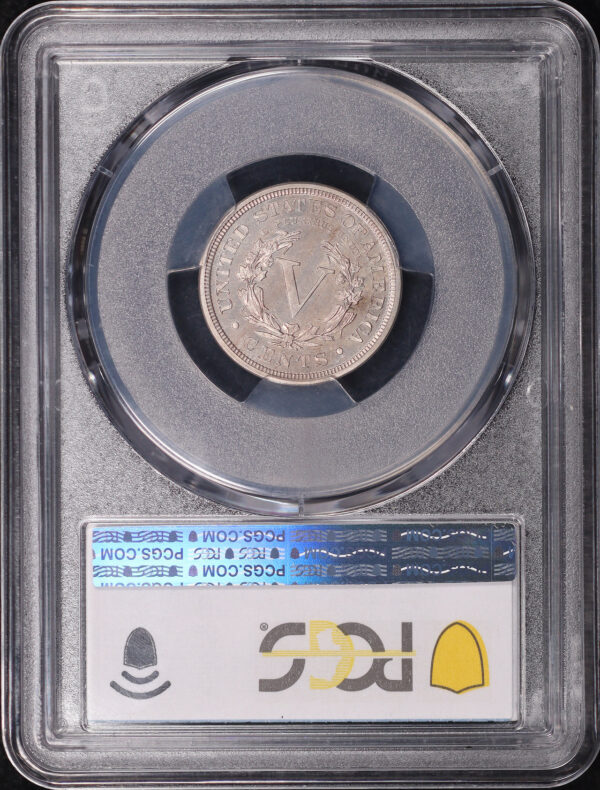 Reverse of this 1906 Liberty Nickel PCGS PR-64