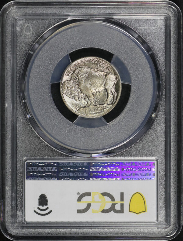 Reverse of this 1913 Buffalo Nickel Type 1 PCGS MS-66+