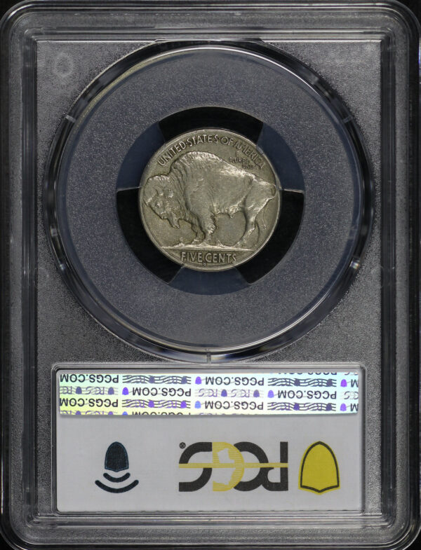 Reverse of this 1913-S Buffalo Nickel Type 2 PCGS XF-40