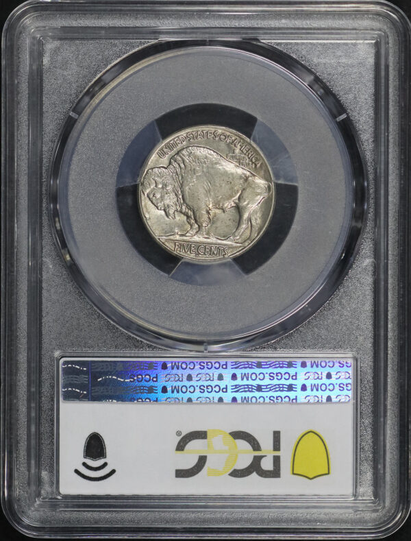 Reverse of this 1914-S Buffalo Nickel PCGS AU-58