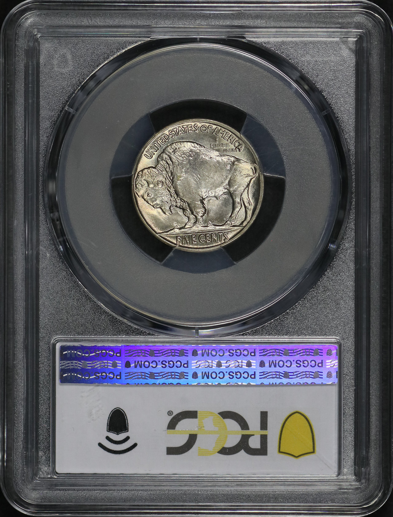 Reverse of this 1916 Buffalo Nickel PCGS MS-65