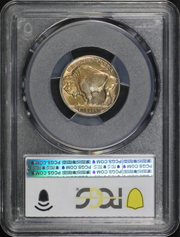 Reverse of this 1919 Buffalo Nickel PCGS MS-63