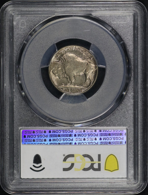 Reverse of this 1923-S Buffalo Nickel PCGS MS-63 CAC