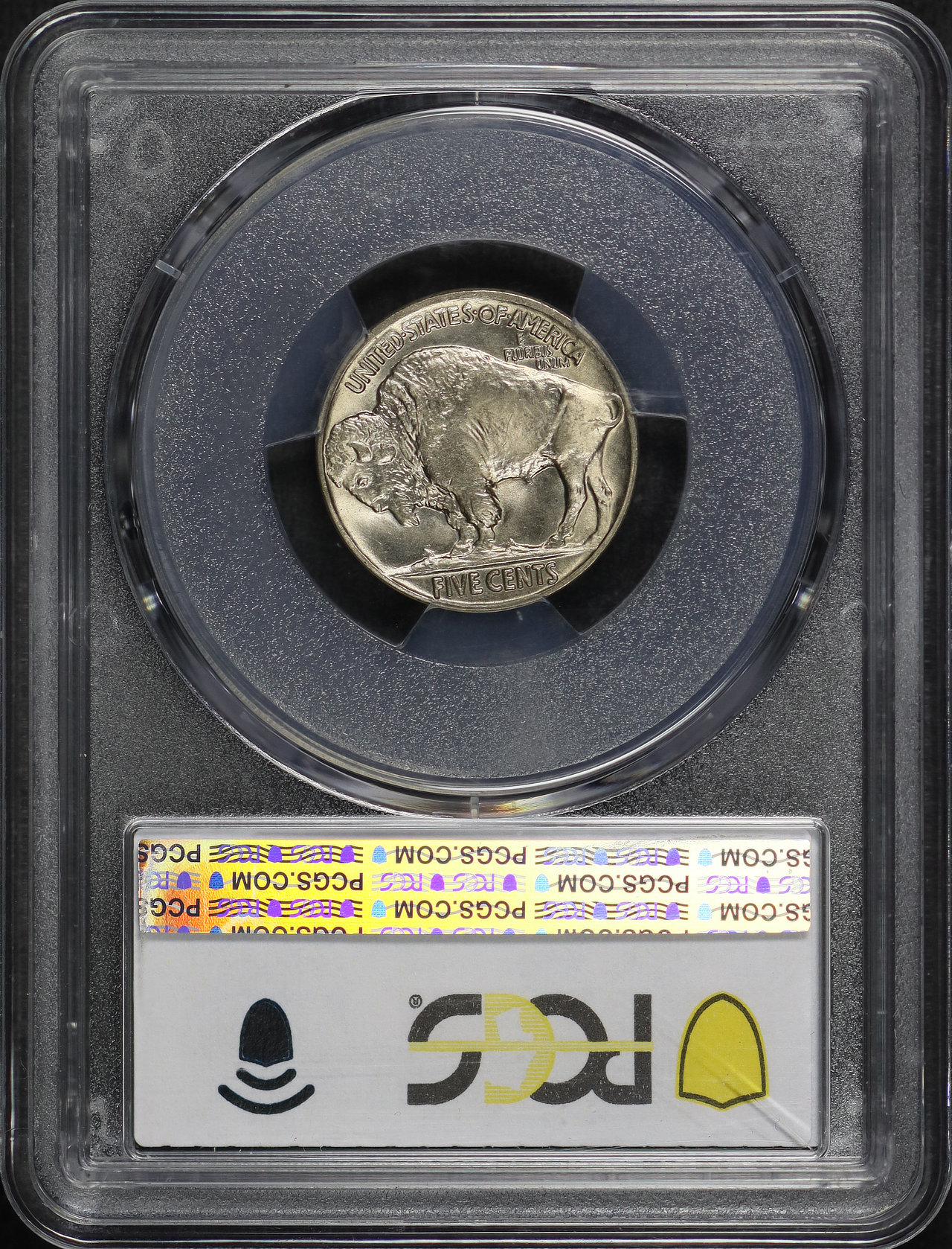 Reverse of this 1925 Buffalo Nickel PCGS MS-66