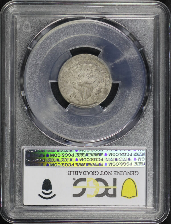 Reverse of this 1807 Draped Bust Dime PCGS VG-92