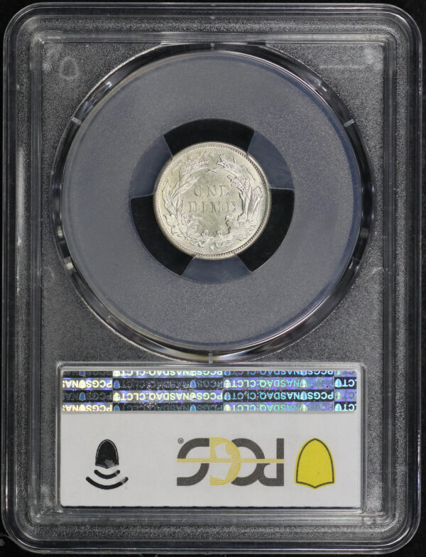 Reverse of this 1888-S Liberty Seated Dime PCGS MS-64