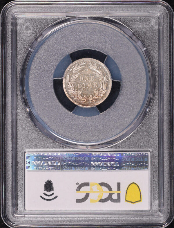 Reverse of this 1913 Barber Dime PCGS PR-66