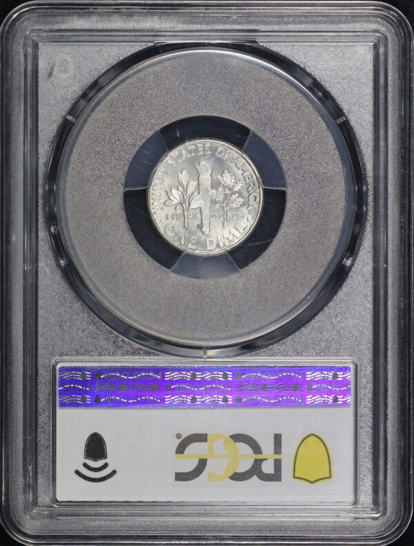 Reverse of this 1949-D Roosevelt Dime PCGS MS-67