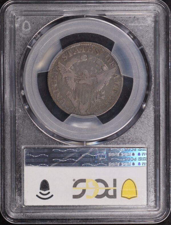 Reverse of this 1805 Draped Bust Quarter PCGS F-12
