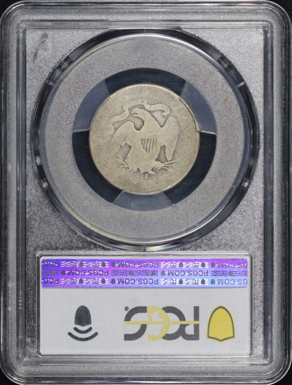 Reverse of this 1877-CC Seated Liberty Quarter PCGS PO-01 – Great For A Lowball Set!