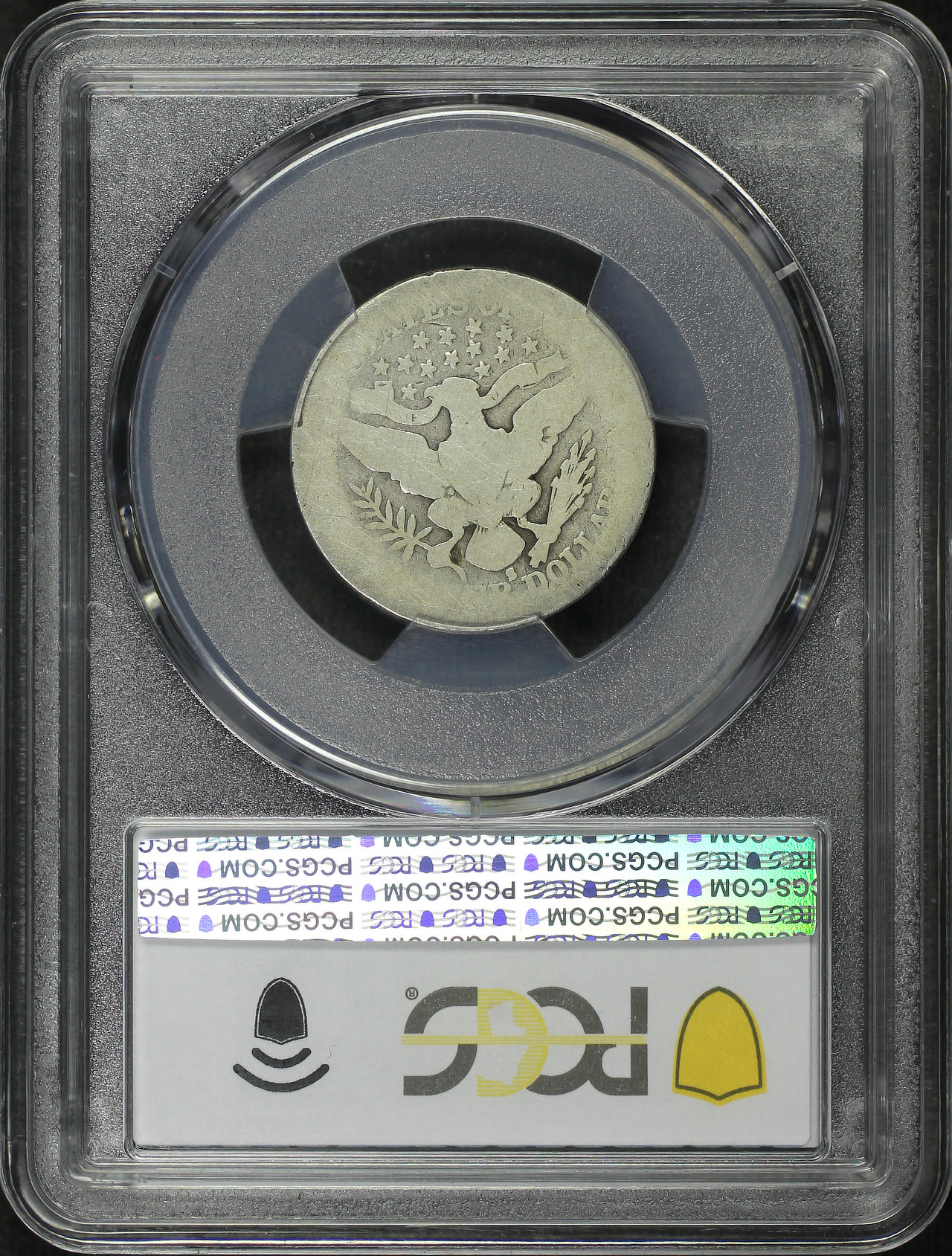 Reverse of this 1901-S Barber Quarter PCGS FR-02