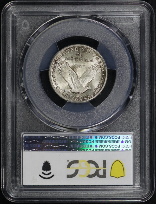 Reverse of this 1917-D Standing Liberty Quarter Type 1 PCGS MS-65 FH