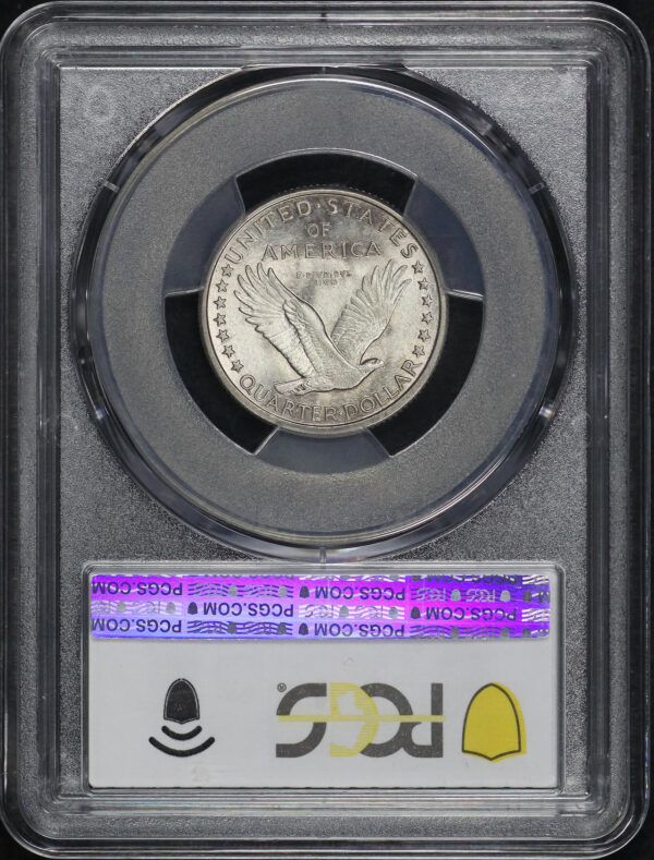 Reverse of this 1917-S Standing Liberty Quarter Type 1 PCGS MS-63 FH