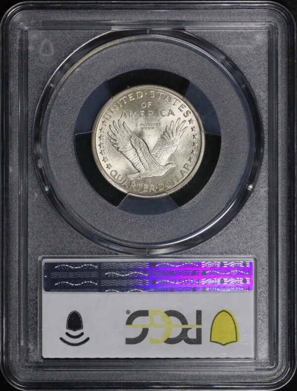 Reverse of this 1917-S Standing Liberty Quarter Type 1 PCGS MS-67 FH