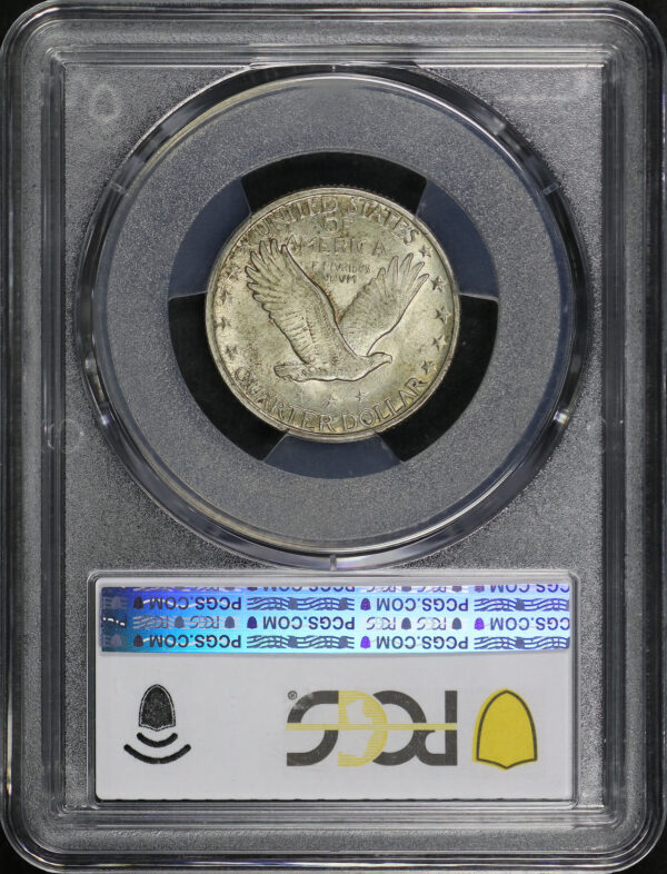 Reverse of this 1917 Standing Liberty Quarter Type 2 PCGS MS-65 FH