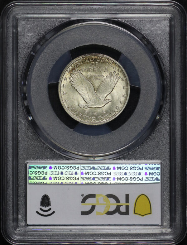 Reverse of this 1918-D Standing Liberty Quarter PCGS MS-63
