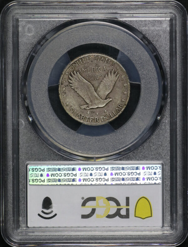 Reverse of this 1923-S Standing Liberty Quarter PCGS VF-35