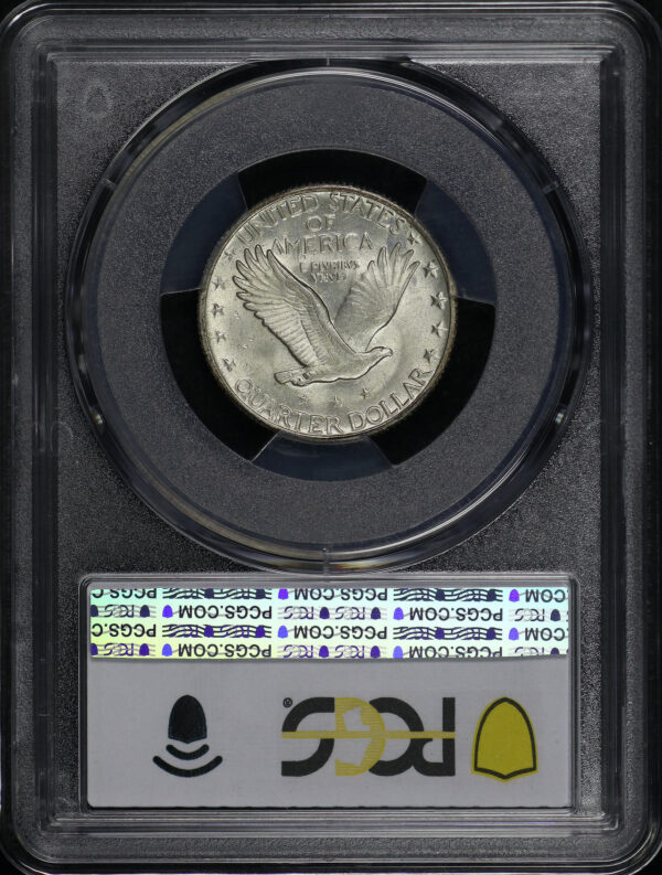 Reverse of this 1929-S Standing Liberty Quarter PCGS MS-63