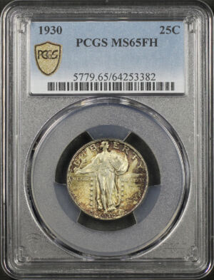 Obverse of this 1930 Standing Liberty Quarter PCGS MS-65