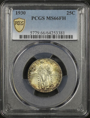 Obverse of this 1930 Standing Liberty Quarter PCGS MS-66 FH
