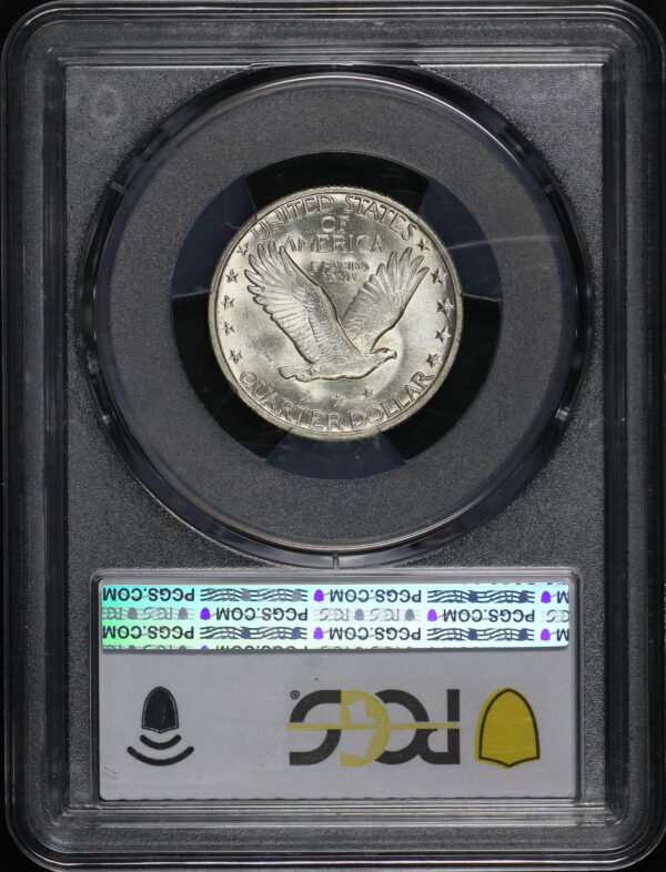 Reverse of this 1930-S Standing Liberty Quarter PCGS MS-63 FH