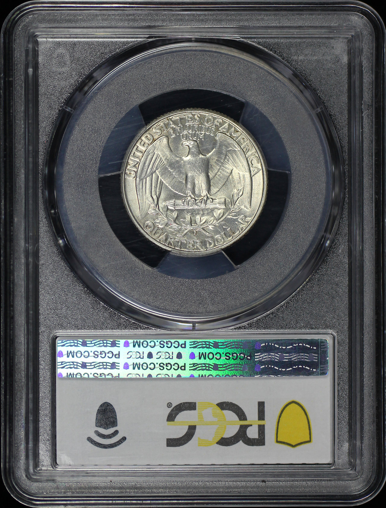 Reverse of this 1932-S Washington Quarter PCGS AU-58