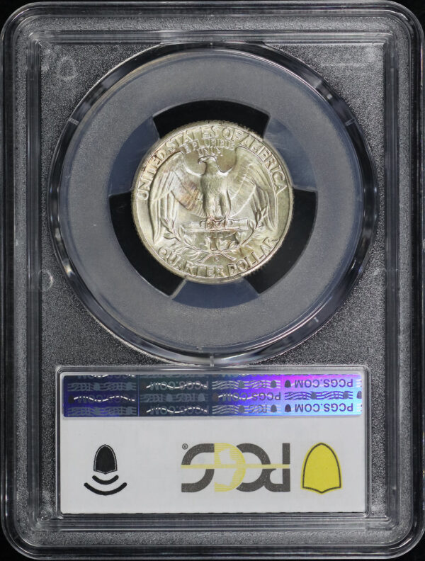 Reverse of this 1942-D Washington Quarter PCGS MS-67