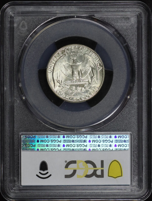 Reverse of this 1950-D/S Washington Quarter PCGS MS-66+