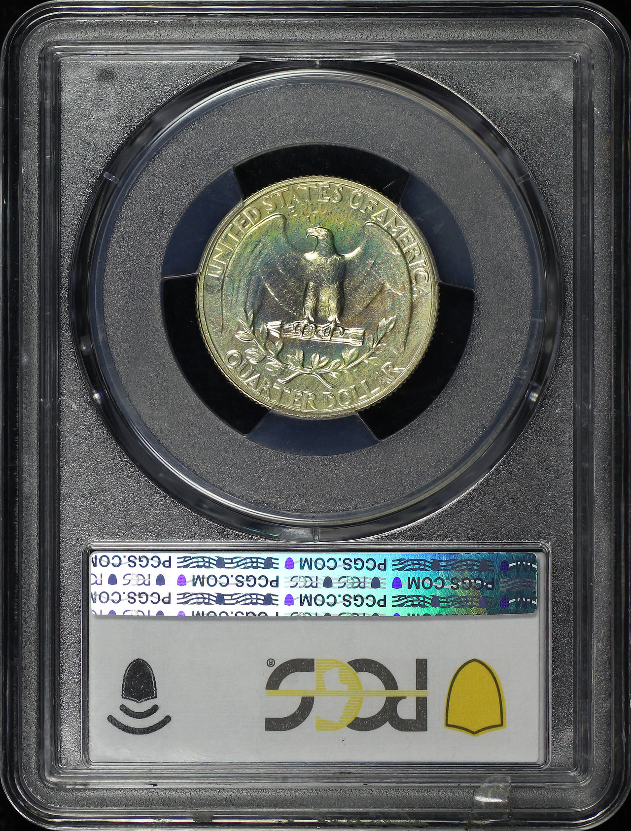 Reverse of this 1936 Washington Quarter PCGS PR-64