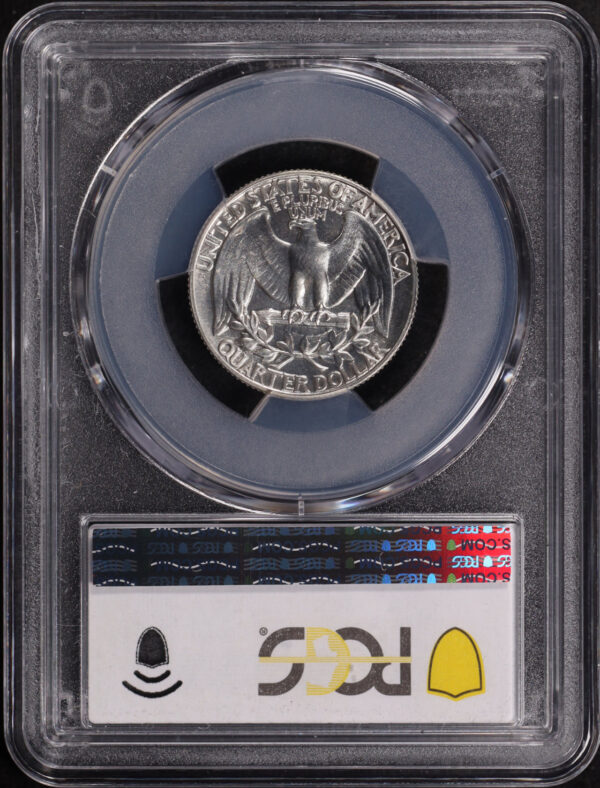 Reverse of this 1937 Washington Quarter PCGS PR-67