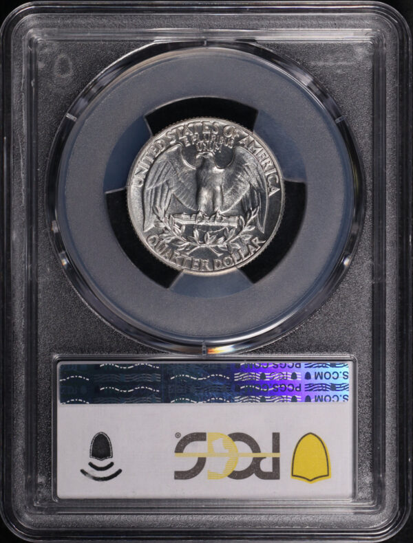 Reverse of this 1937 Washington Quarter PCGS PR-67