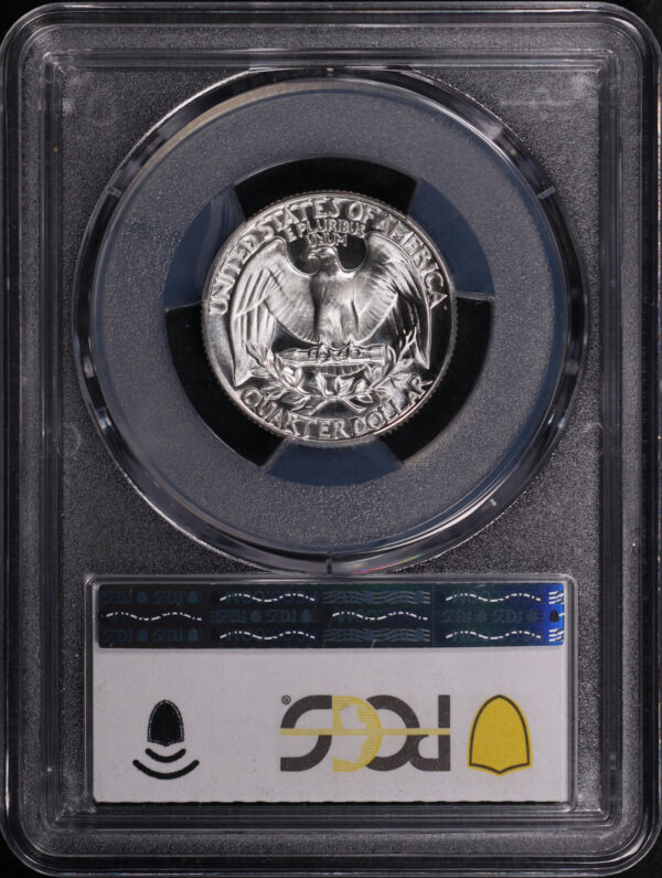 Reverse of this 1950 Washington Quarter PCGS PR-68