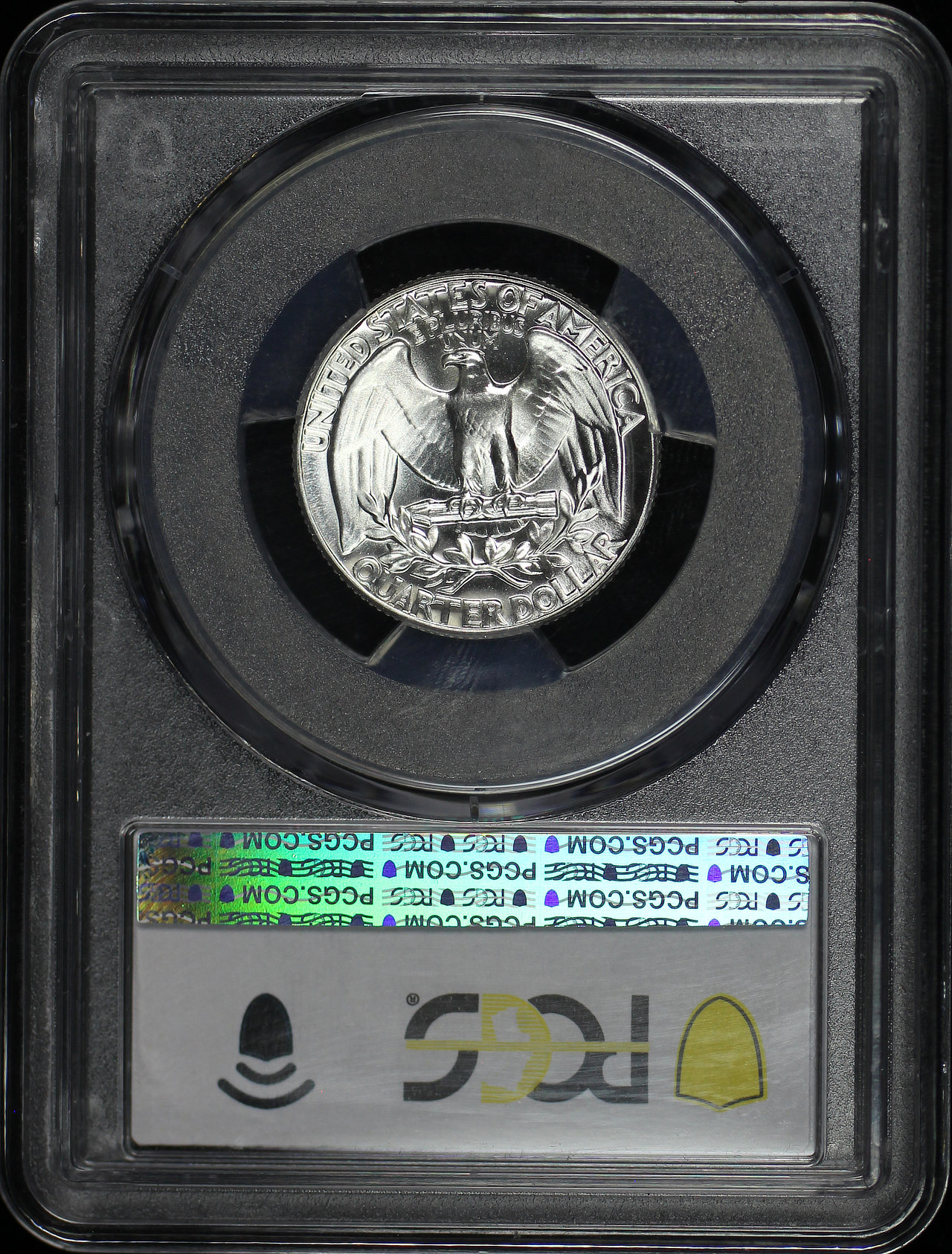 Reverse of this 1951 Washington Quarter PCGS PR-67