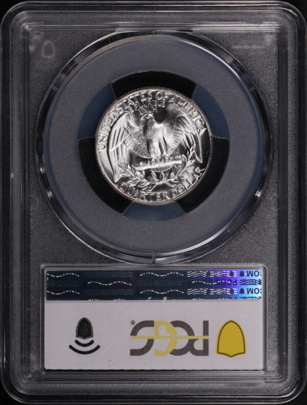 Reverse of this 1951 Washington Quarter PCGS PR-68