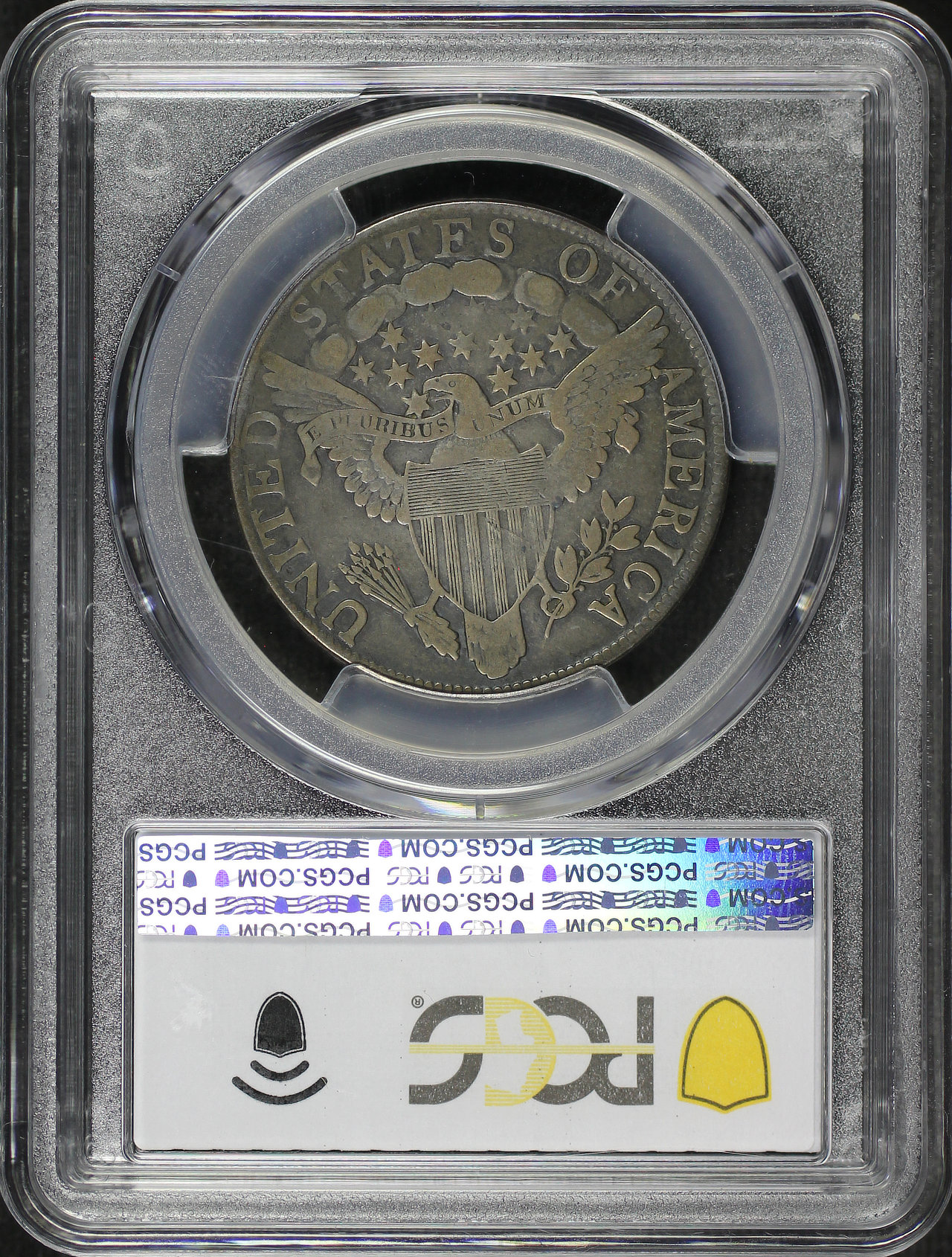Reverse of this 1805 Draped Bust Half Dollar PCGS VG-10