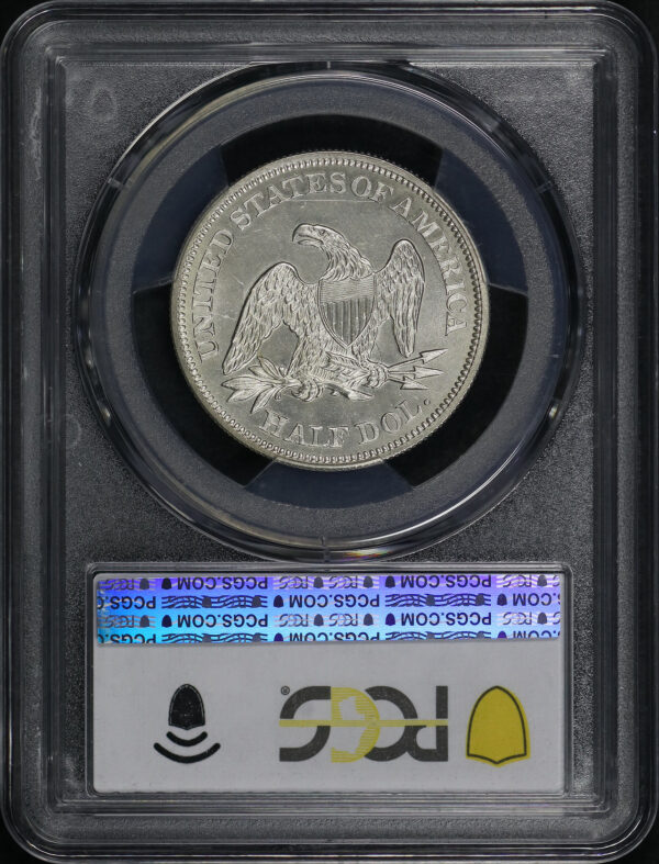 Reverse of this 1864 Liberty Seated Half Dollar PCGS MS-65