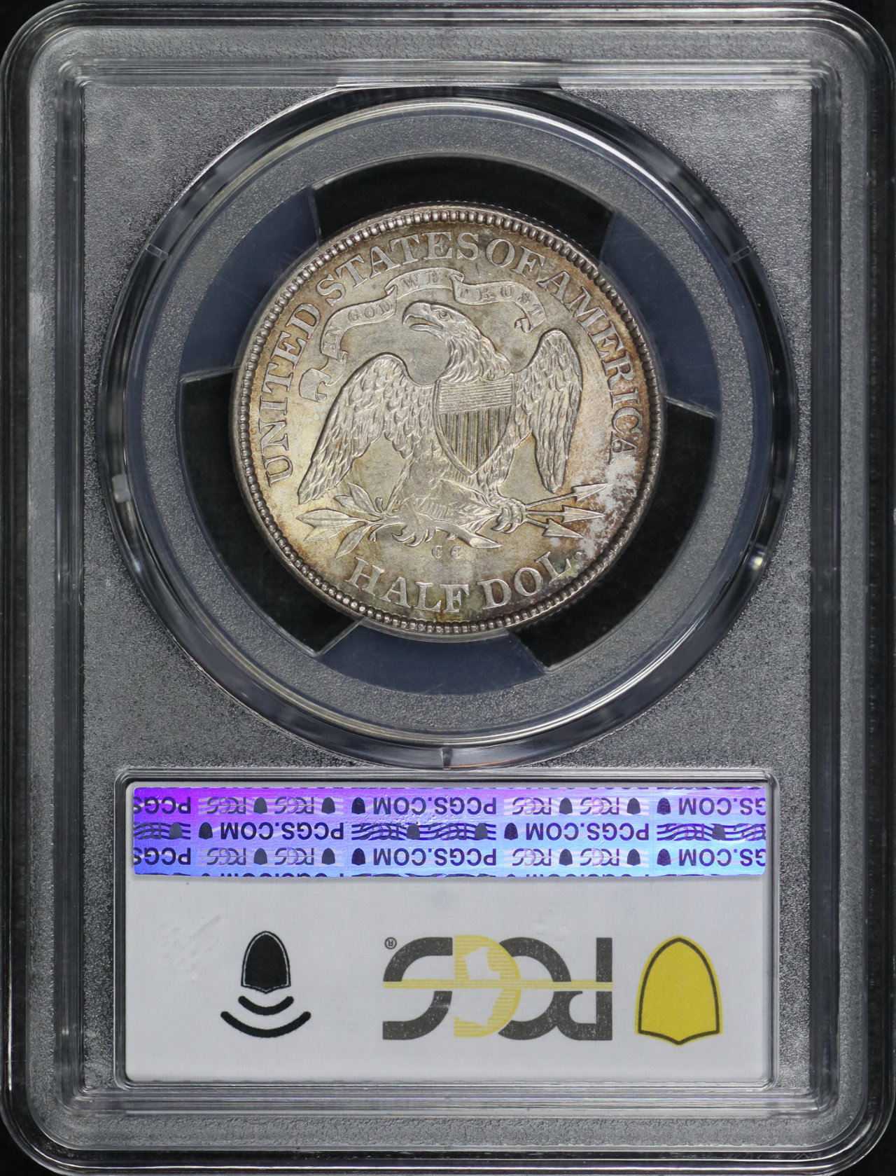 Reverse of this 1875-CC Liberty Seated Half Dollar PCGS MS-63