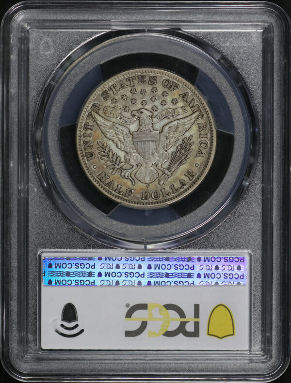 Reverse of this 1898-S Barber Half Dollar PCGS XF-40
