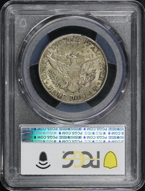 Reverse of this 1911-S Barber Half Dollar PCGS MS-63