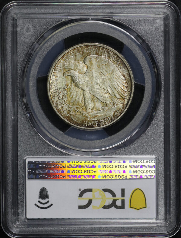 Reverse of this 1917 Walking Liberty Half Dollar PCGS MS-64