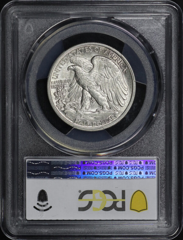 Reverse of this 1917-D Walking Liberty Half Dollar Obverse PCGS AU-55