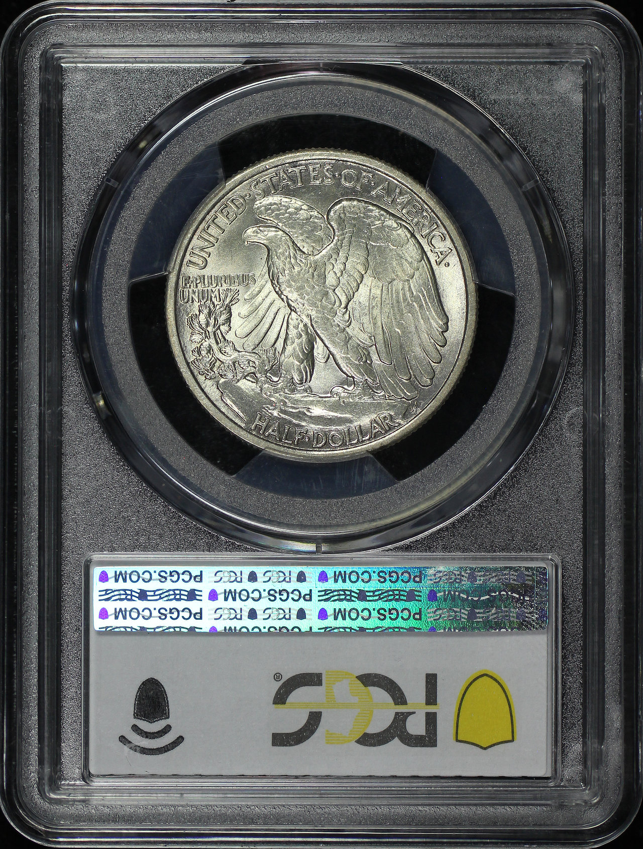 Reverse of this 1934 Walking Liberty Half Dollar PCGS MS-62