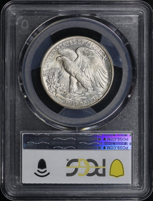 Reverse of this 1934-D Walking Liberty Half Dollar PCGS MS-66