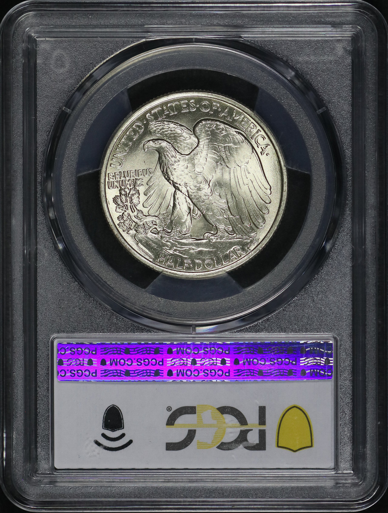 Reverse of this 1936 Walking Liberty Half Dollar PCGS MS-66