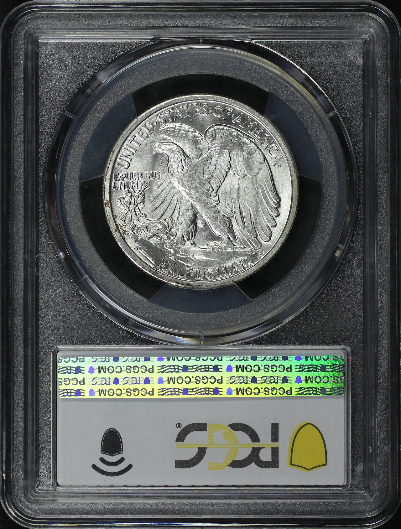 Reverse of this 1937-S Walking Liberty Half Dollar PCGS MS-64