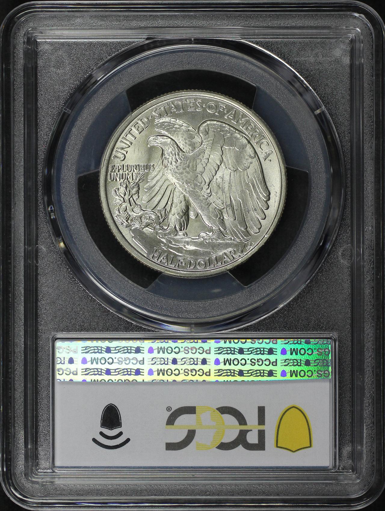 Reverse of this 1938 Walking Liberty Half Dollar PCGS MS-65